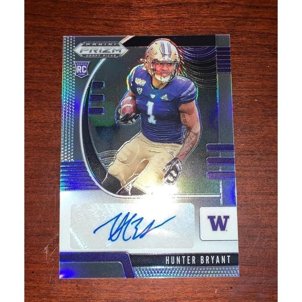 (2) Hunter Bryant Auto 2020 Draft Picks